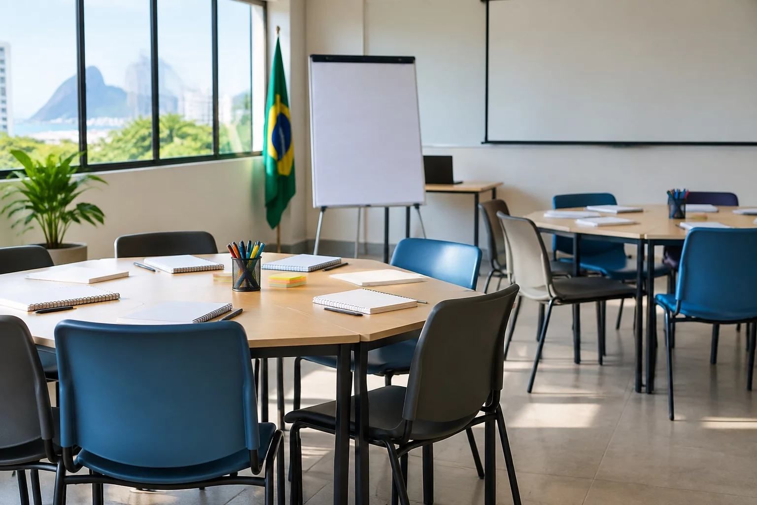 Oficinas em escolas e equipes